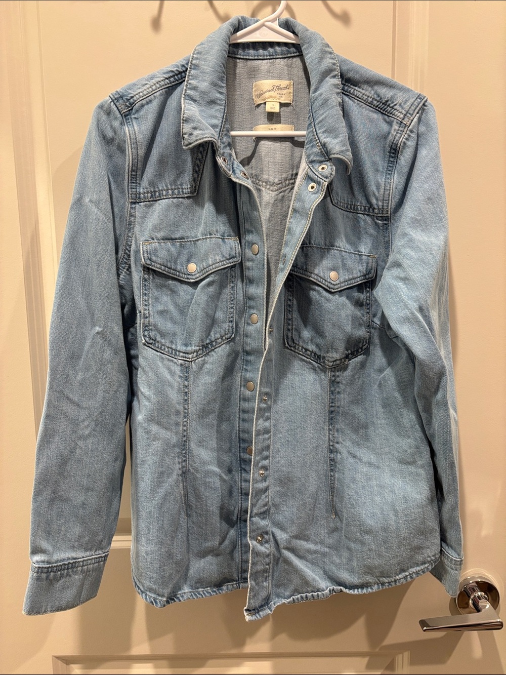 Denim button down shirt - Picture 5 of 9